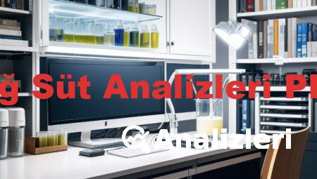Çiğ Süt Analizleri PDF