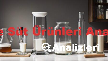 Süt ve Süt Ürünleri Analizleri