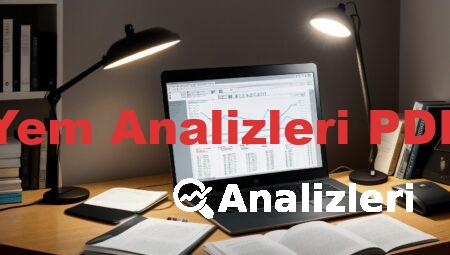 Yem Analizleri PDF