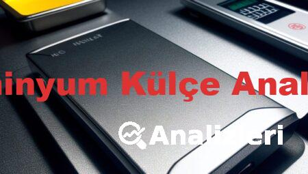 Alüminyum Külçe Analizleri