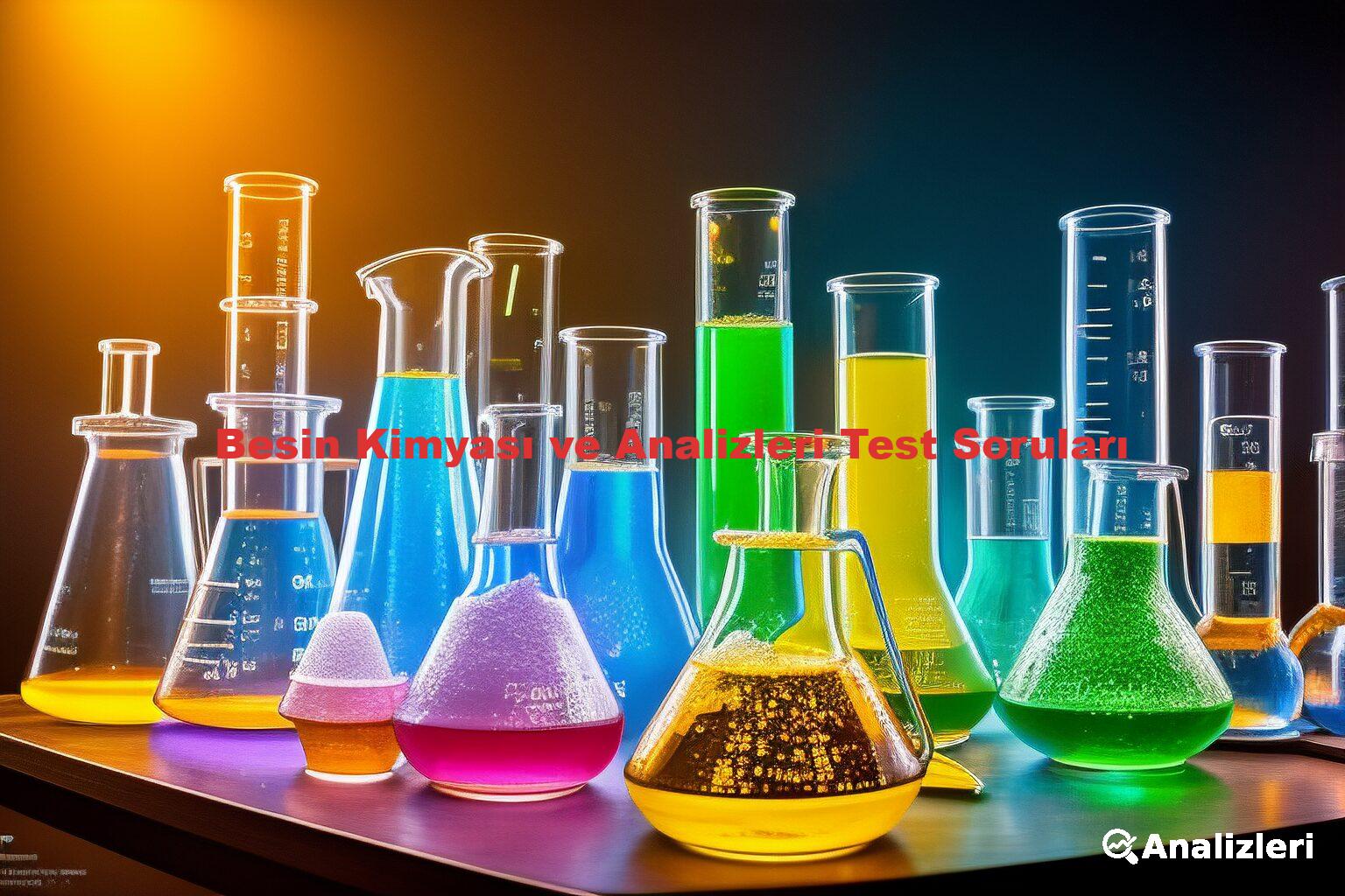 Besin Kimyası ve Analizleri Test Soruları