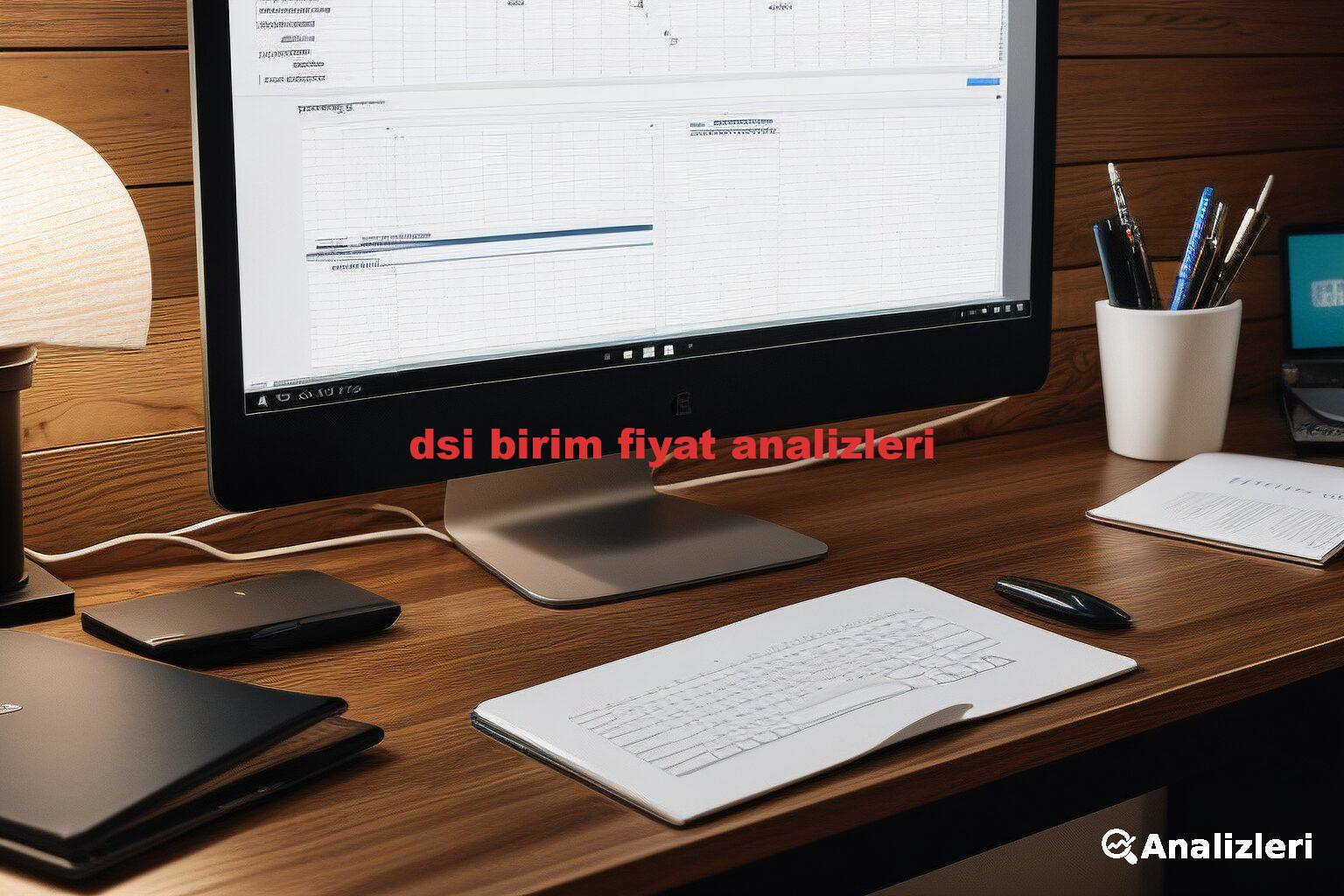 dsi birim fiyat analizleri