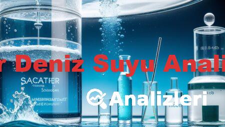 İzmir Deniz Suyu Analizleri