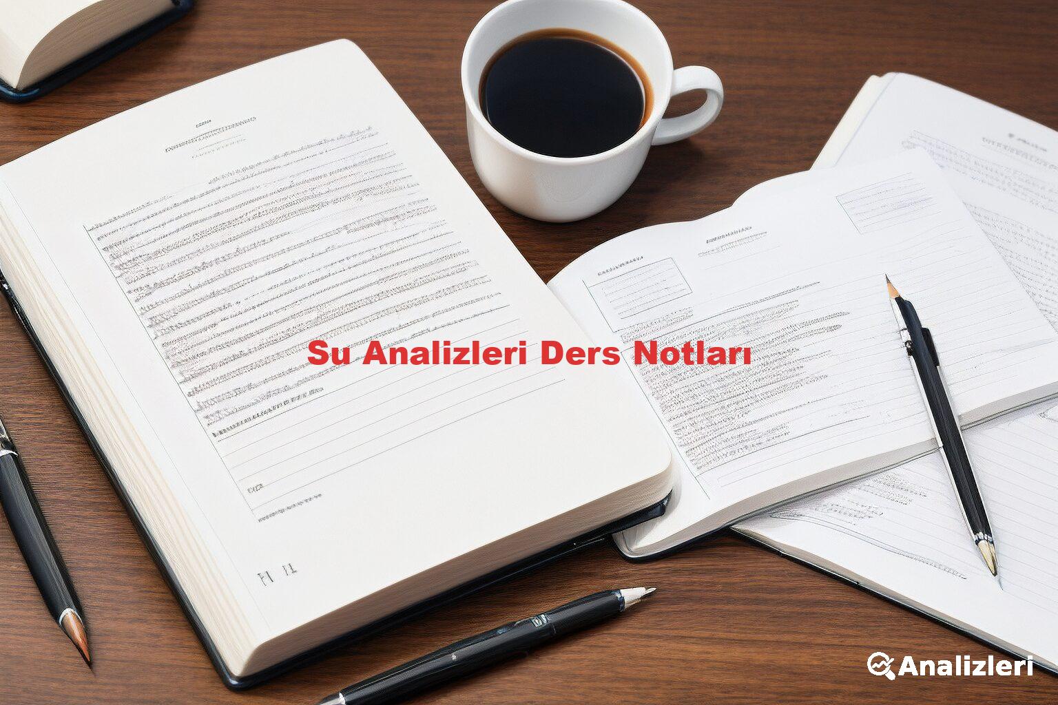 Su Analizleri Ders Notları