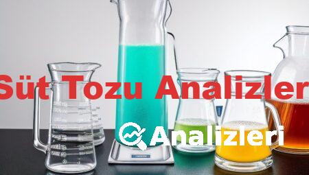 Süt Tozu Analizleri