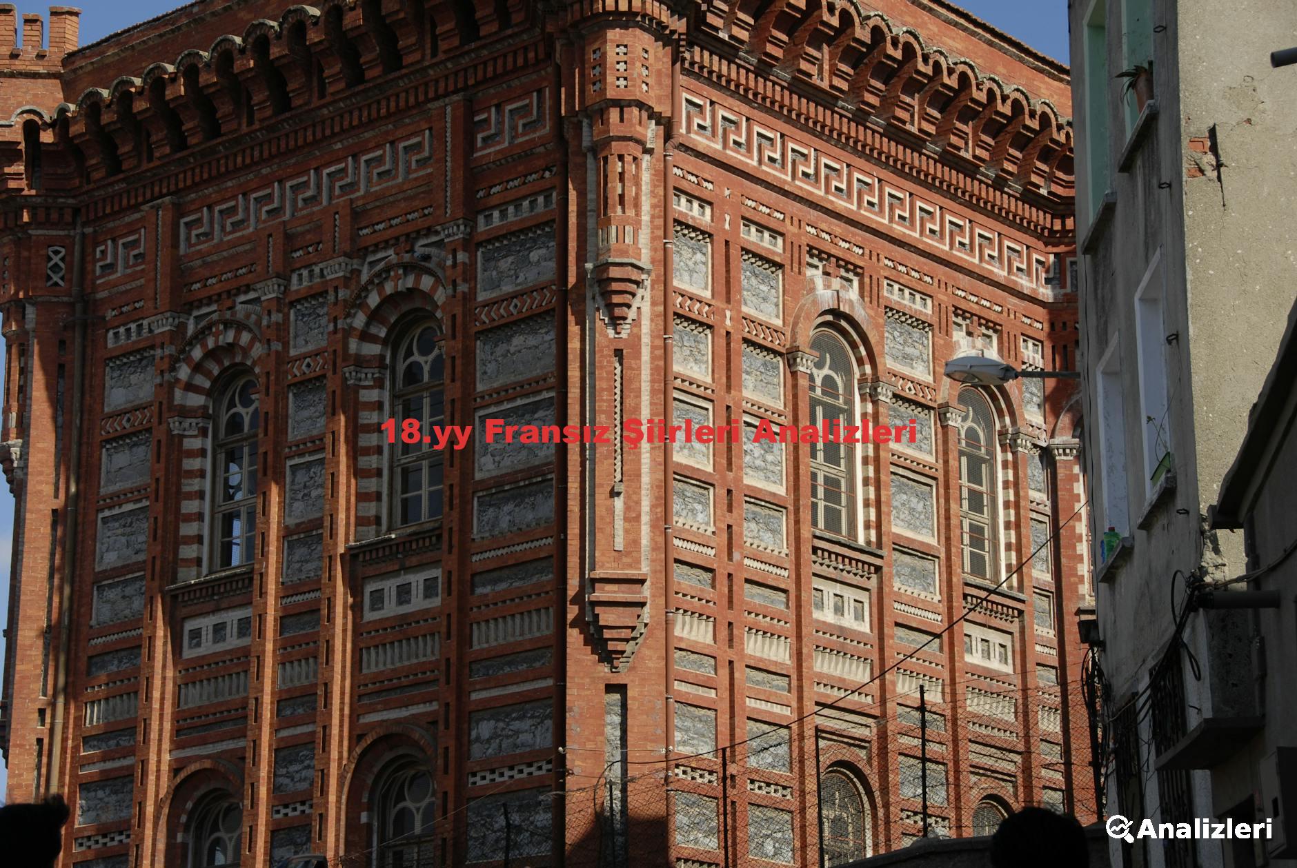 18.yy Fransız Şiirleri Analizleri