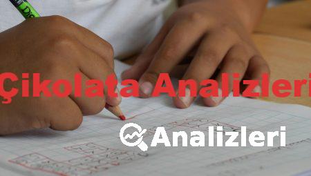 Çikolata Analizleri