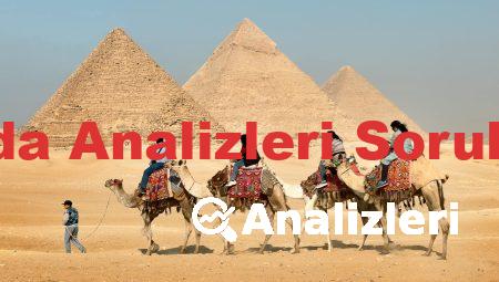Gıda Analizleri Soruları