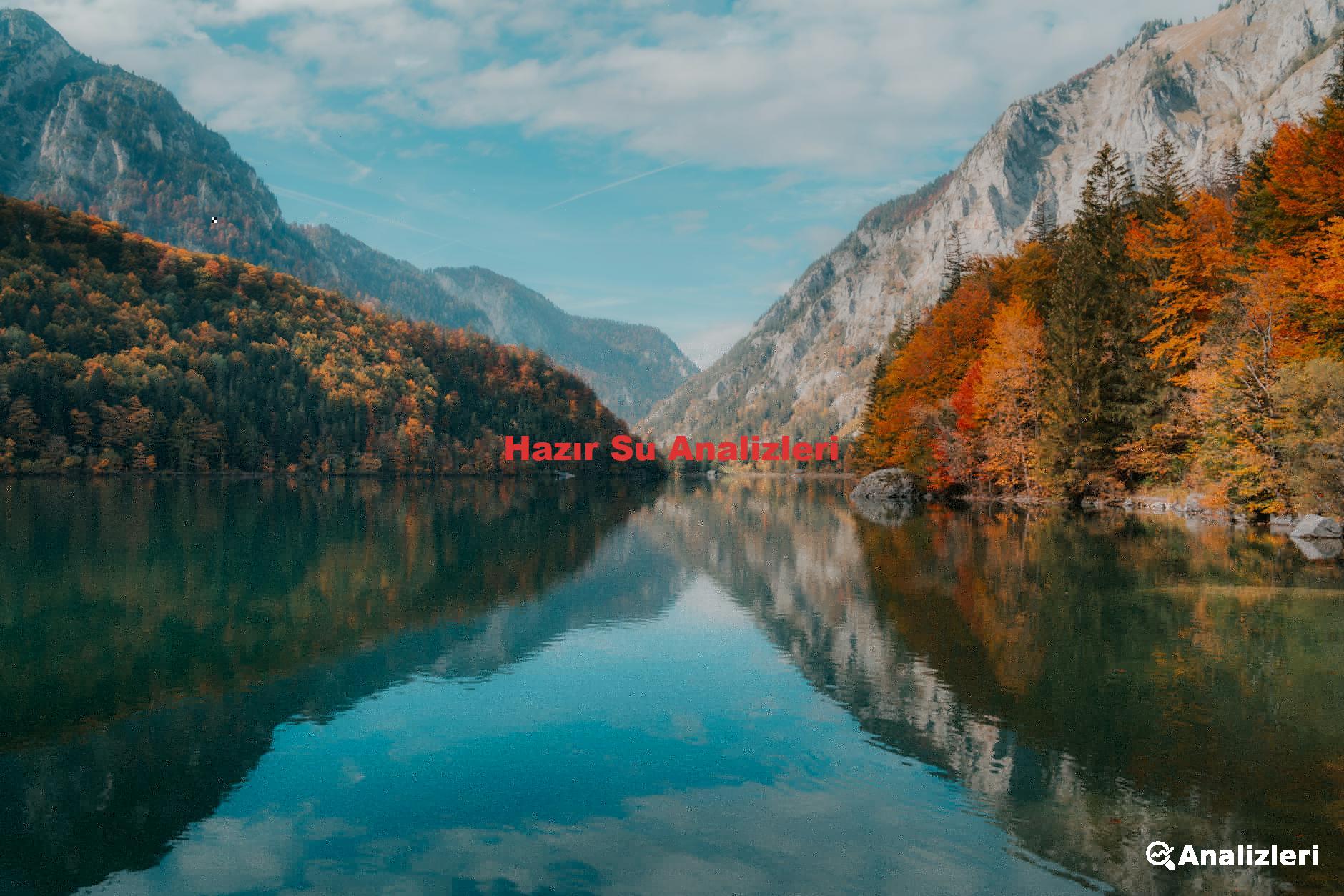 Hazır Su Analizleri