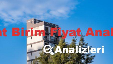 İnşaat Birim Fiyat Analizleri