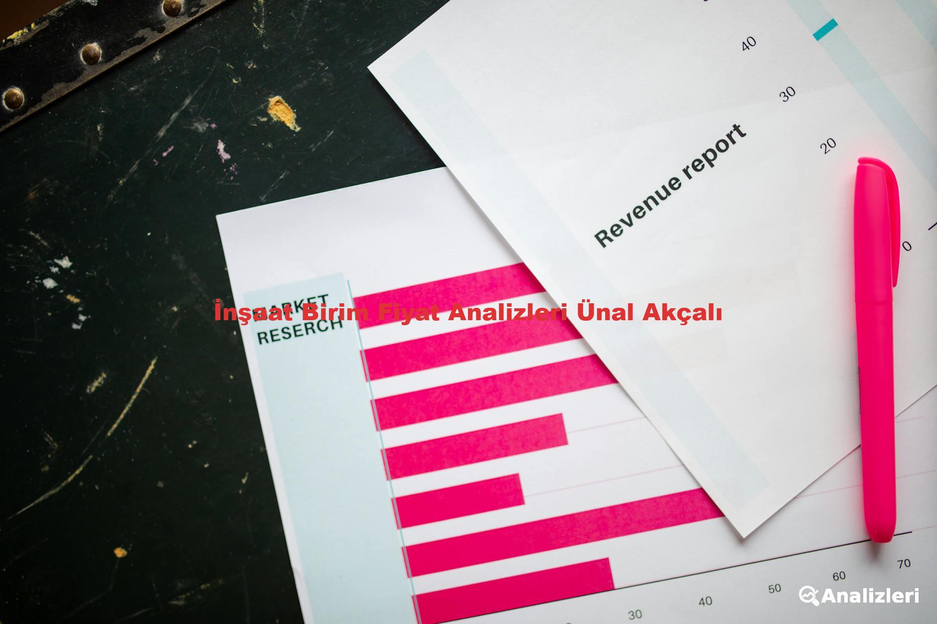 İnşaat Birim Fiyat Analizleri Ünal Akçalı