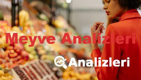Meyve Analizleri