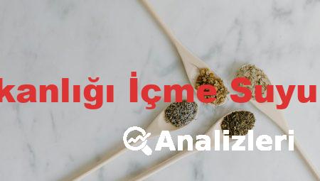 Sağlık Bakanlığı İçme Suyu Analizleri