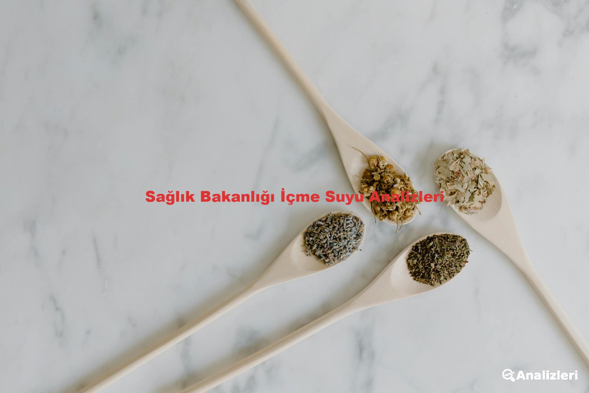 Sağlık Bakanlığı İçme Suyu Analizleri