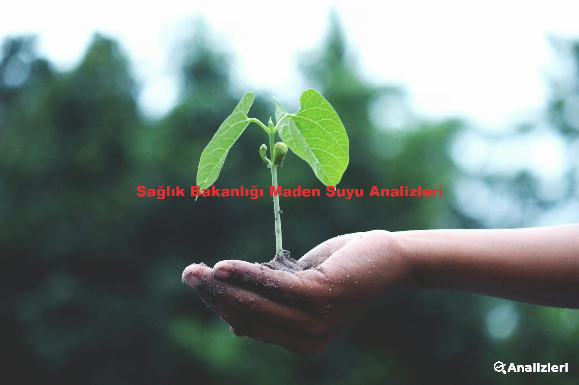 Sağlık Bakanlığı Maden Suyu Analizleri