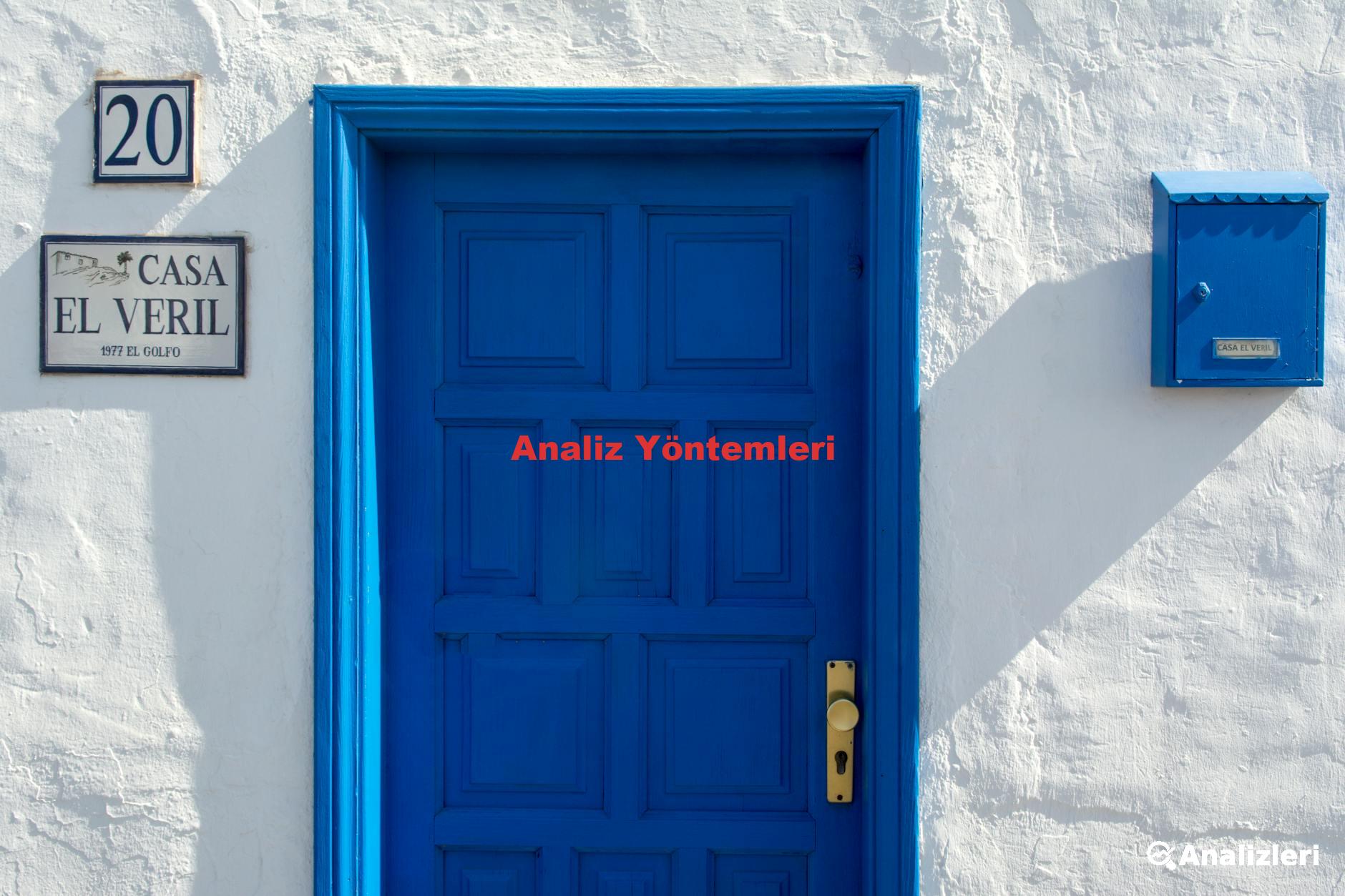 Analiz Yöntemleri