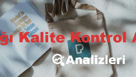 Zeytinyağı Kalite Kontrol Analizleri
